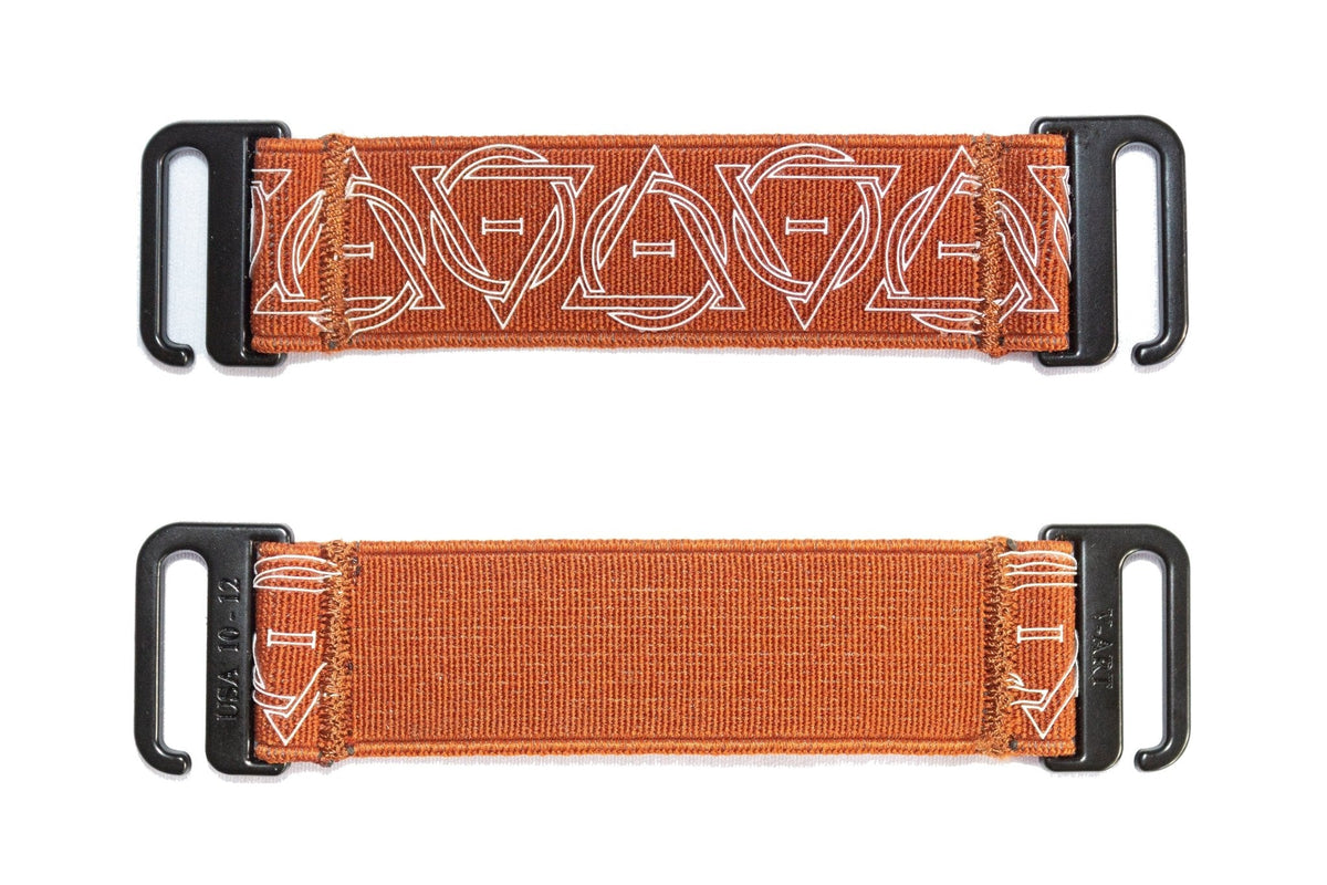 Wolf Paw: Orange Therian Straps