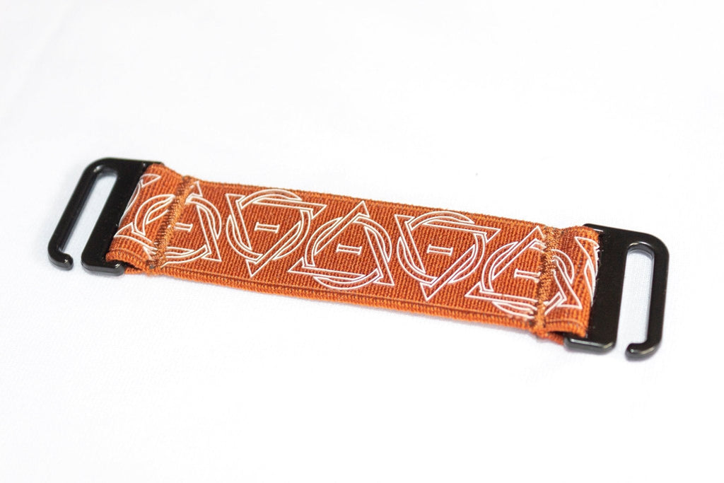 Wolf Paw: Orange Therian Straps