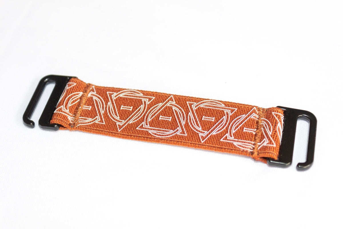 Wolf Paw: Orange Therian Straps